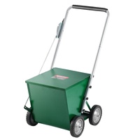 Dry Line Marker 4-Wheel 50 or 100 mm Lines Heavy Duty Steel Chalker 29.5kg