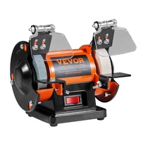 Jewelry Polisher, Bench Grinder Polishing & Buffing Machine, 3590RPM Bench Lathe Polisher with 1 Wool Wheel & 1 Abrasive Fiber Wheel & 1 Grinding Whee