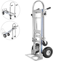 Aluminum Hand Truck 3 in 1 Folding Hand Truck Convertible Hand Truck and Dolly