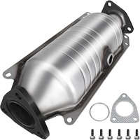 Catalytic Converter Compatible with 1998-2002 Honda Accord 2.3L, Direct-Fit High Flow Series Cat Converter, Stainless Steel Exhaust Converter Pipe wit