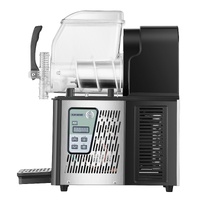 Commercial Slushy Machine, 4L Single Tank Frozen Drink Machine, 16 Cups Stainless Steel Margarita Smoothie Frozen Drink Maker, Slushie Maker for Home 