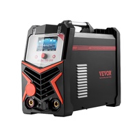 TIG Welder, 200A 6-In-1 Aluminum Welding Machine (LED Display) - AC TIG/DC TIG/AC Pulse TIG/DC Pulse TIG/Spot TIG/MMA(Stick), Electric Welder with Syn