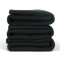 Carbon Felt Welding Blanket 4 Pack, 37" x 36" Flame Retardant Welding Blanket, Up To 1800°F Heat Resistant Blanket Set, Cuttable Carbon Fiber Fire Ret