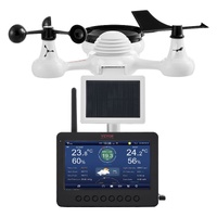 7-in-1 Wi-Fi Weather Station 177.8 mm TFT Display Wireless Outdoor Sensor