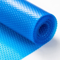 Solar Pool Cover, 24 x 12 ft Rectangle Solar Blanket for Pools, Inground Above Ground Swimming Pool Solar Cover, 8 mil Solar Covers Blue