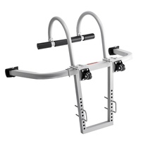 Ladder Stabilizer, 2 in 1 Extension Wall Ladder Standoff Hook, Roof Ridge Ladder Accessories Both Horizontally and Vertically, Heavy-duty Steel Rubber