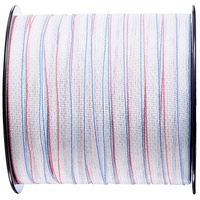 Electric Fence Tape, 1640Ft 500M Polytape Fencing Hot Wire, 3/4" Width 6 Stainless Steel Strands for Reliable Conductivity, UV & Rust Resistance, Port