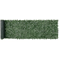 Ivy Privacy Fence, 39 x 158in Artificial Green Wall Screen, Greenery Ivy Fence with Mesh Cloth Backing and Strengthened Joint, Faux Hedges Vine Leaf D