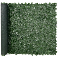 Ivy Privacy Fence, 59 x 98 in Artificial Green Wall Screen, Greenery Ivy Fence with Mesh Cloth Backing and Strengthened Joint, Faux Hedges Vine Leaf D