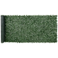 Ivy Privacy Fence, 59 x 158in Artificial Green Wall Screen, Greenery Ivy Fence w/ Mesh Cloth Backing and Strengthened Joint, Faux Hedges Vine Leaf Dec