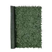 Ivy Privacy Fence, 1830 x 2440 mm Artificial Green Wall Screen, Greenery Ivy Fence with Mesh Cloth Backing and Strengthened Joint, Faux Hedges Vine Le