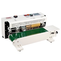 Continuous Bag Band Sealing Machine Horizontal Band Sealer Count Function