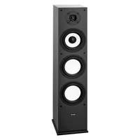 Floorstanding Speaker, 2-Way, Floor-Standing Tower Speaker with 25.4 mm Tweeter, 165.1 mm Woofer, 200W Peak Power, 70Hz–20kHz Frequency Response, Dura