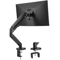Single Monitor Mount, Supports 13"-32", 330-813 mm Screen, Fully Adjustable Gas Spring Monitor Arm, Hold up to 9.1 kg, Computer Monitor Stand Holder w