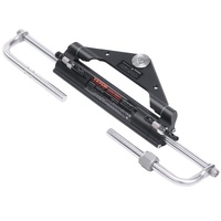 150HP Hydraulic Outboard Steering Kit Boat Marine System, Built-in Two-Way Lock Cylinder, 150HP Pump and High-Strength Nylon Hose for Single Station, 