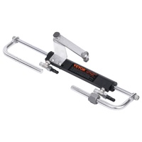 Hydraulic Outboard Steering Kit, 90HP, Marine Boat Hydraulic Steering System, with Helm Pump Two-Way Lock Cylinder and 24 Feet Hydraulic Steering Hose