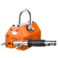 Magnetic Lifter, 300 kg Pulling Capacity, 2.5 Safety Factor, Neodymium & Steel, Lifting Magnet with Release, Permanent Lift Magnets, Heavy Duty Magnet