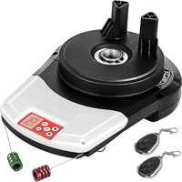 Garage Roller Door Opener, 800 N Lift Force 164 ft Remote Control, 220V Electric Roller Gate Opener, Auto Garage Roller Gate Opener Kit with 2 Remote,