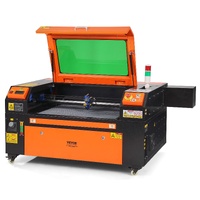 80W CO2 Laser Engraver, 500 x 700 mm, 19.7 IPS Laser Cutter Machine with 2-Way Pass Air Assist, Compatible with LightBurn, CorelDRAW, AutoCAD, Windows