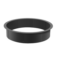 Fire Pit Ring Round Inner Steel Liner DIY Campfire Firepit