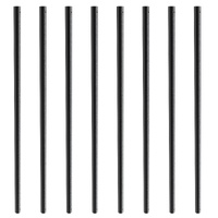 Staircase Metal Balusters, 3/4'' Round x 32'' Long Aluminum Decorative Banister Spindles, 101 Pack Deck Baluster with Screws, Classic Hollow Deck Rail