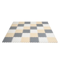 Kids Foam Puzzle Floor Playmat 0.4 in 36 Pcs Interlocking EVA Soft Tiles