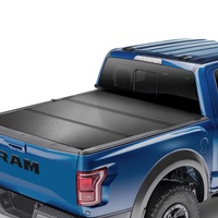 Tri-Fold Truck Bed Tonneau Cover, Compatible with 2015-2024 Ford F-150, 2004 mm Bed, Only Fit 2004 x 1656 mm Inside Bed, 181.4 kg Load Capacity with B