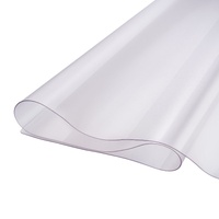 Plastic Table Cover, 24 x 48 Inch 1.5 mm Thick Frosted Table Protector, Rectangle PVC Desk Mat, Waterproof & Easy Cleaning Desk Pad Tablecloth, for Of