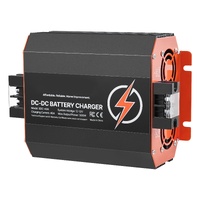 12V 40A DC to DC Battery Charger, 500W, On-Board Battery Charger for Lead-Acid, Lithium, AGM, GEL, and Flooded Batteries, Smart Multi-Stage Charging, 