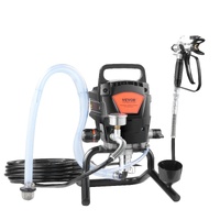 Stand Airless Paint Sprayer, 950W 3000PSI High Efficiency Electric Airless Sprayer, Fine And Even Painting Effect, Handheld Paint Sprayers for Home In