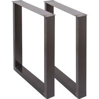 72 x 60 cm Dining Table Legs Office Table Legs Set of 2 Steel Table Legs Computer Desk Legs Steel Bench Legs Country Style Table Legs DIY Furniture Le