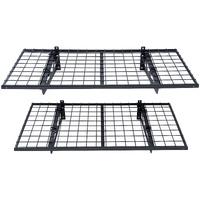 Garage Storage Shelving, 2 Pack, 122 x 61 cm Heavy Duty Garage Shelves Wall Mounted, 502 lbs Load Capacity(Total) Garage Storage Rack Floating Shelves