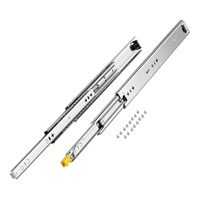 1 Pair 16-60 in Soft-Close Drawer Slides Ball Bearing Full Extension