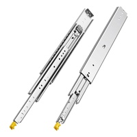 1 Pair 18-60 in Soft-Close Drawer Slides Ball Bearing Full Extension