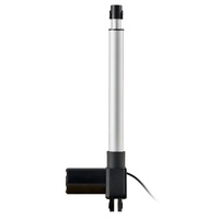 Linear Actuator 12V, 12 Inch Heavy Duty 1320lbs/6000N Linear Actuator, 0.19"/s Linear Motion Actuator with Mounting Bracket & IP44 Protection for Elec