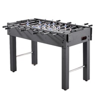 Foosball Table, 121 cm Standard Size Table, Indoor Full Size Foosball Tables for Home, Family, and Game Room, Durable Soccer Set, Includes 2 Balls, Sc