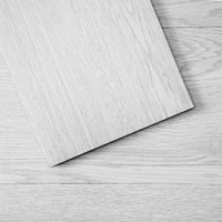 Self Adhesive Vinyl Floor Tiles 36 x 6 inch, 36 Tiles 2.5mm Thick Peel & Stick, Light Gray Wood Grain DIY Flooring for Kitchen, Dining Room, Bedrooms 