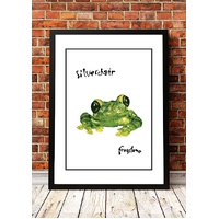 Silverchair 'Frogstomp' In Store Poster 1995 - Framed A3