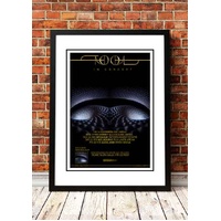 Tool 'Australian Tour' Poster 2020 - Framed A2
