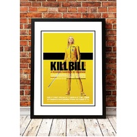 Kill Bill' Cult Movie Poster! - Framed A2