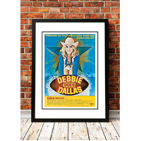 Debbie Does Dallas' Cult Movie Poster! - Framed A4