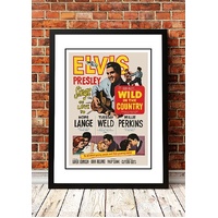 Elvis 'Wild in the Country' Framed Movie Poster! - Framed A3