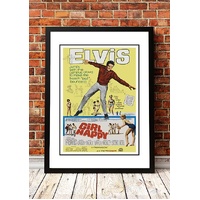 Elvis 'Girl Happy' Framed Movie Poster! - Framed A2