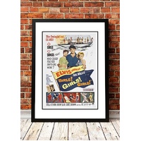 Elvis 'Girls, Girls, Girls' Framed Movie Poster! - Framed A3