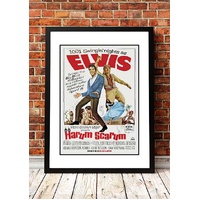 Elvis 'Harem Scarem' Framed Movie Poster! - Framed A3