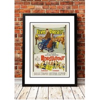Elvis 'Roustabout' Framed Movie Poster! - Framed A2
