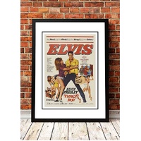 Elvis 'Ticke Me' Framed Movie Poster! - Framed A3