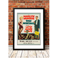 Marilyn Monroe ‘Let’s Make Love’ Framed Movie Poster! - Framed A2