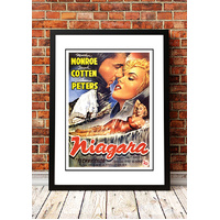Marilyn Monroe ‘Niagara’ Framed Movie Poster! - Framed A3