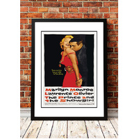 Marilyn Monroe ‘The Prince and the Showgirl’ Framed Movie Poster! - Framed A3